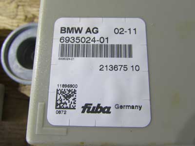 BMW Antenna Amplifier Control Module Suppression Filter 5 Piece Set Fuba 65209229006 F01 F10 528i 535i 550i 740i 750i 760Li8